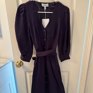 & Other Stories Blue MIDI Dress. NWT!